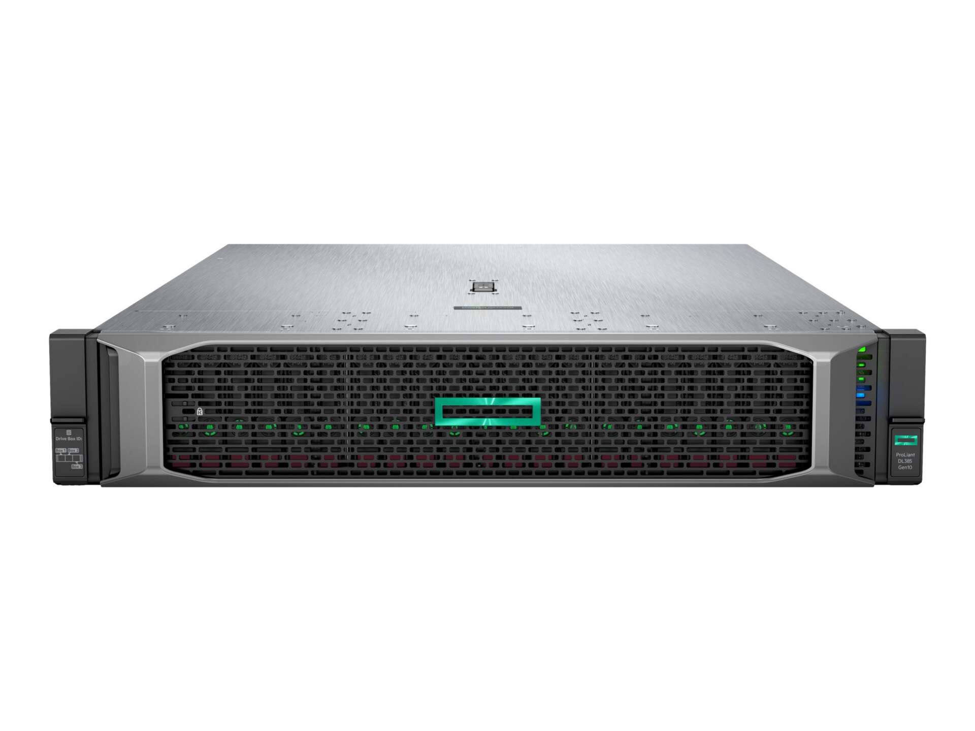 HPE ProLiant DL385 Gen10 - rack-mountable - no CPU - 0 GB