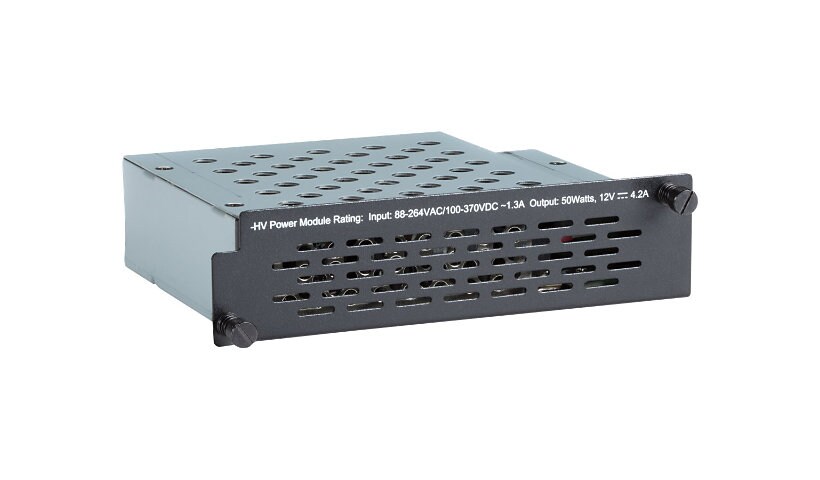 Black Box LE2700 Series Hardened Managed Modular Switch Chassis Spare - pow