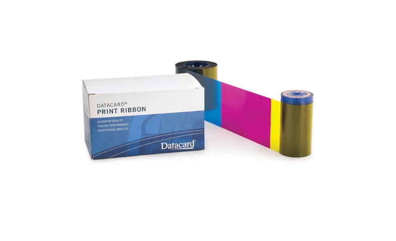Datacard YMCKT-KT - black, yellow, cyan, magenta - print