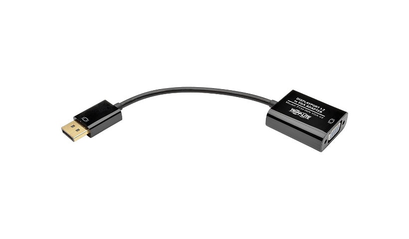 Tripp Lite 6in DisplayPort to VGA Adapter Active Converter DP to VGA M/F 6"