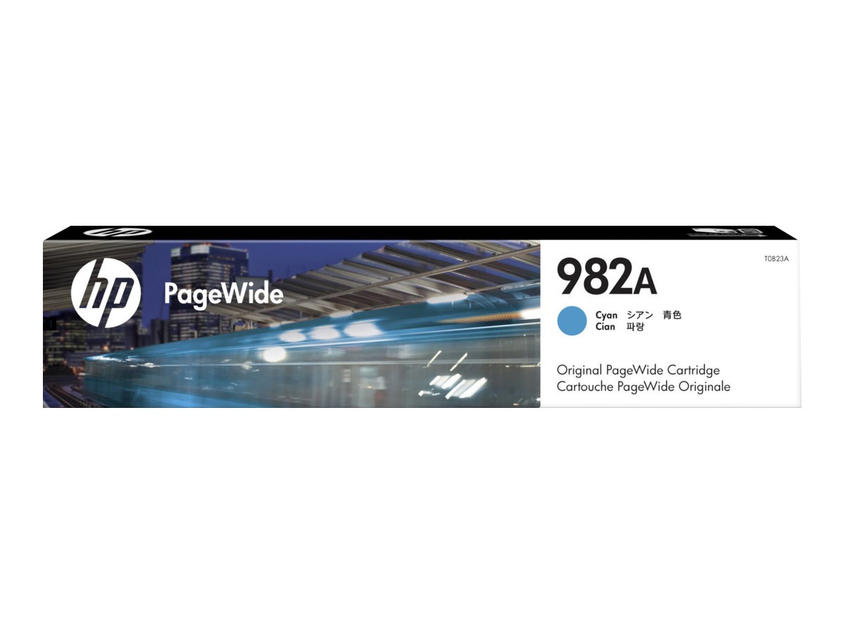 HP 982A Original Page Wide Ink Cartridge - Cyan Pack