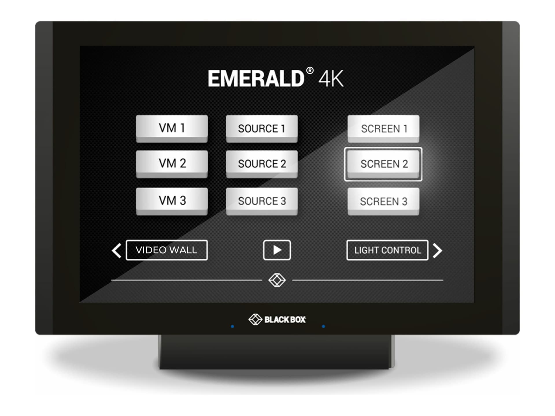 Black Box ControlBridge Touch Panel Desktop, 7" - video conferencing device - TAA Compliant