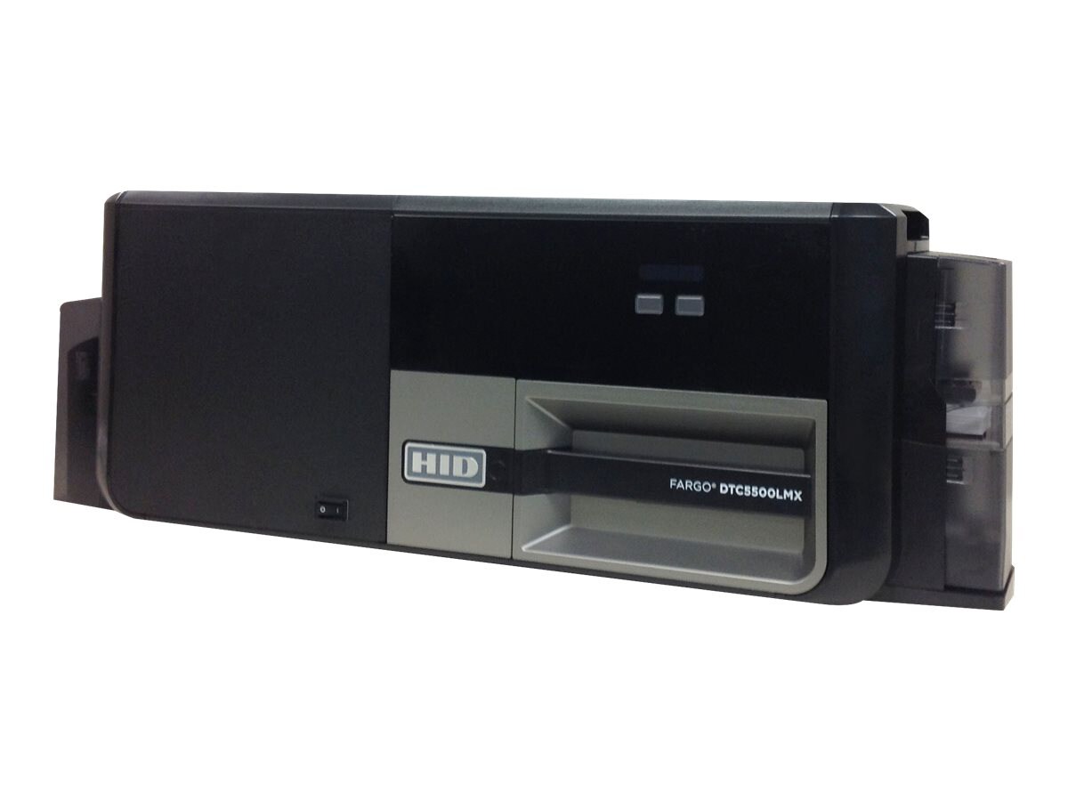 HID FARGO DTC5500LMX - plastic card printer - color - dye sublimation/therm