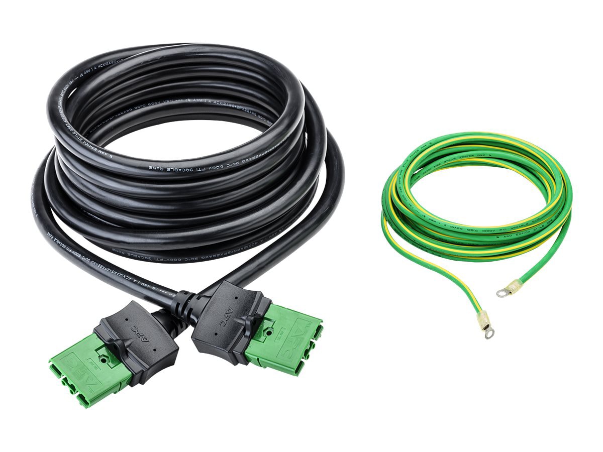 APC by Schneider Electric Smart-UPS SRT 15ft Extension Cable for 72VDC  External Battery Packs 2200VA UPS