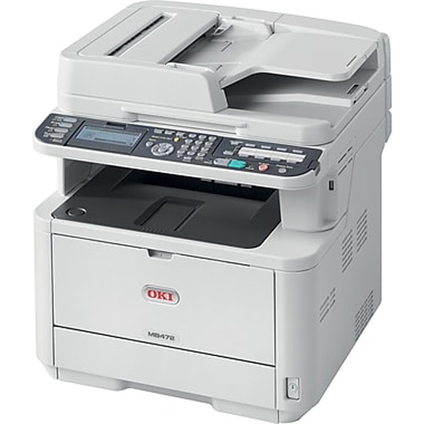 Okidata MB472W with Black Toner