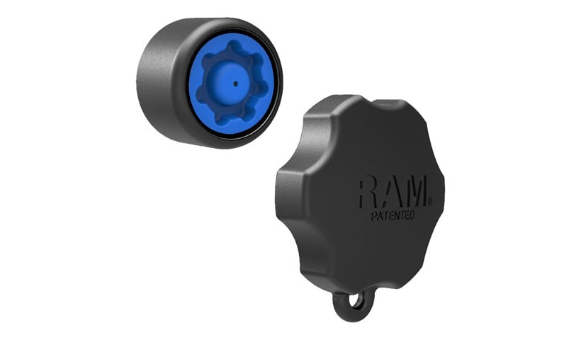 RAM Mixed Combination Pin-Lock RAP-S-KNOB5U composant de montage - noir