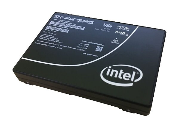 Intel Optane P4800X Performance - solid state drive - 375 GB - U.2 PCIe 3.0 x4 (NVMe)