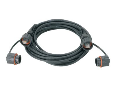 Panduit IndustrialNet TX6 PLUS - patch cable - 3 ft - black