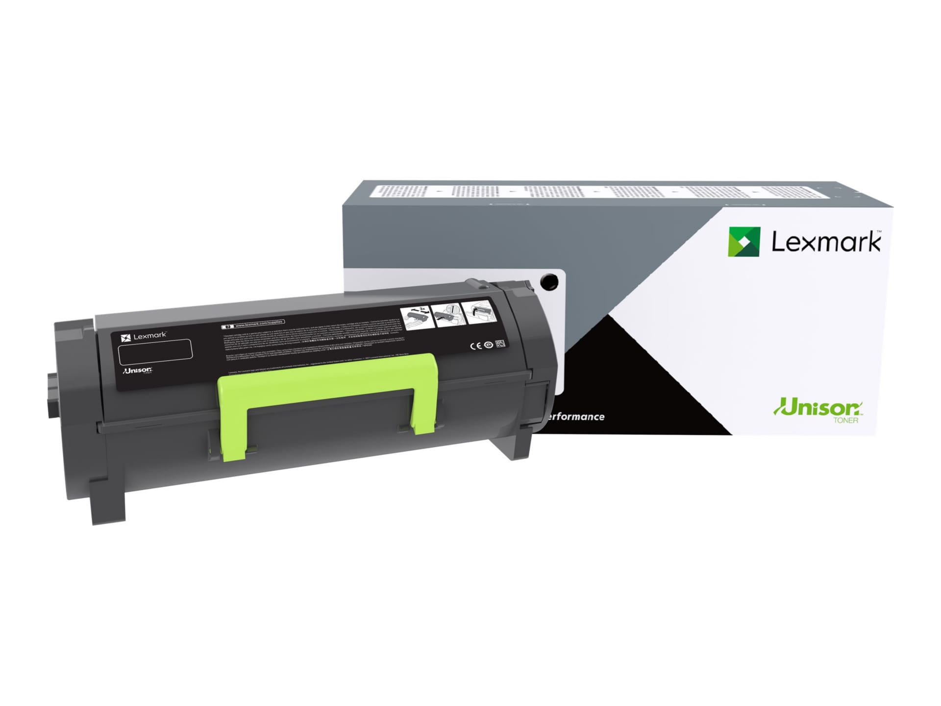 Lexmark 501G - black - original - toner cartridge - LRP, government GSA