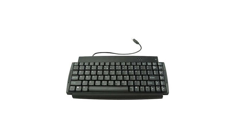 DT Research Mini-USB Keyboard w/ Hub - keyboard