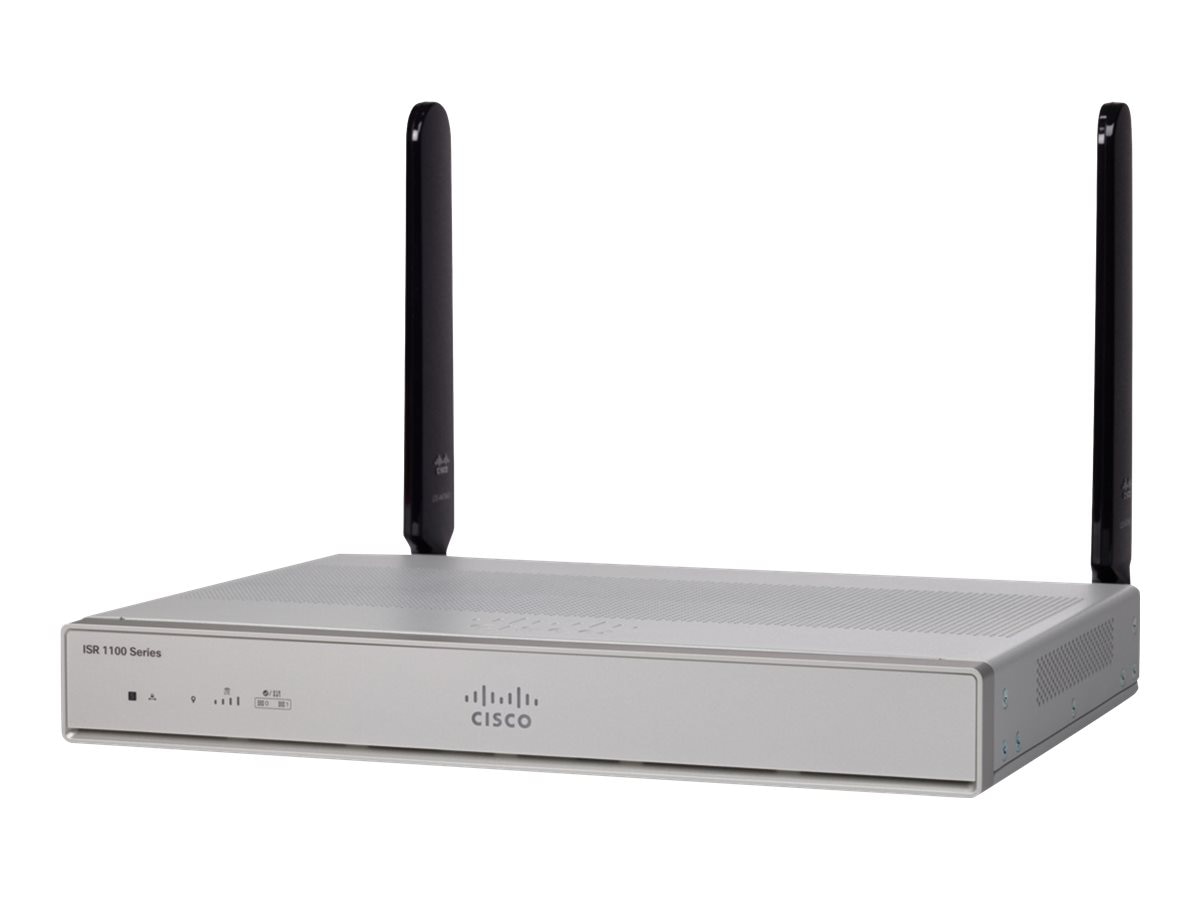 Cisco Integrated Services Router 1111 - router - WWAN - Wi-Fi 5 ...