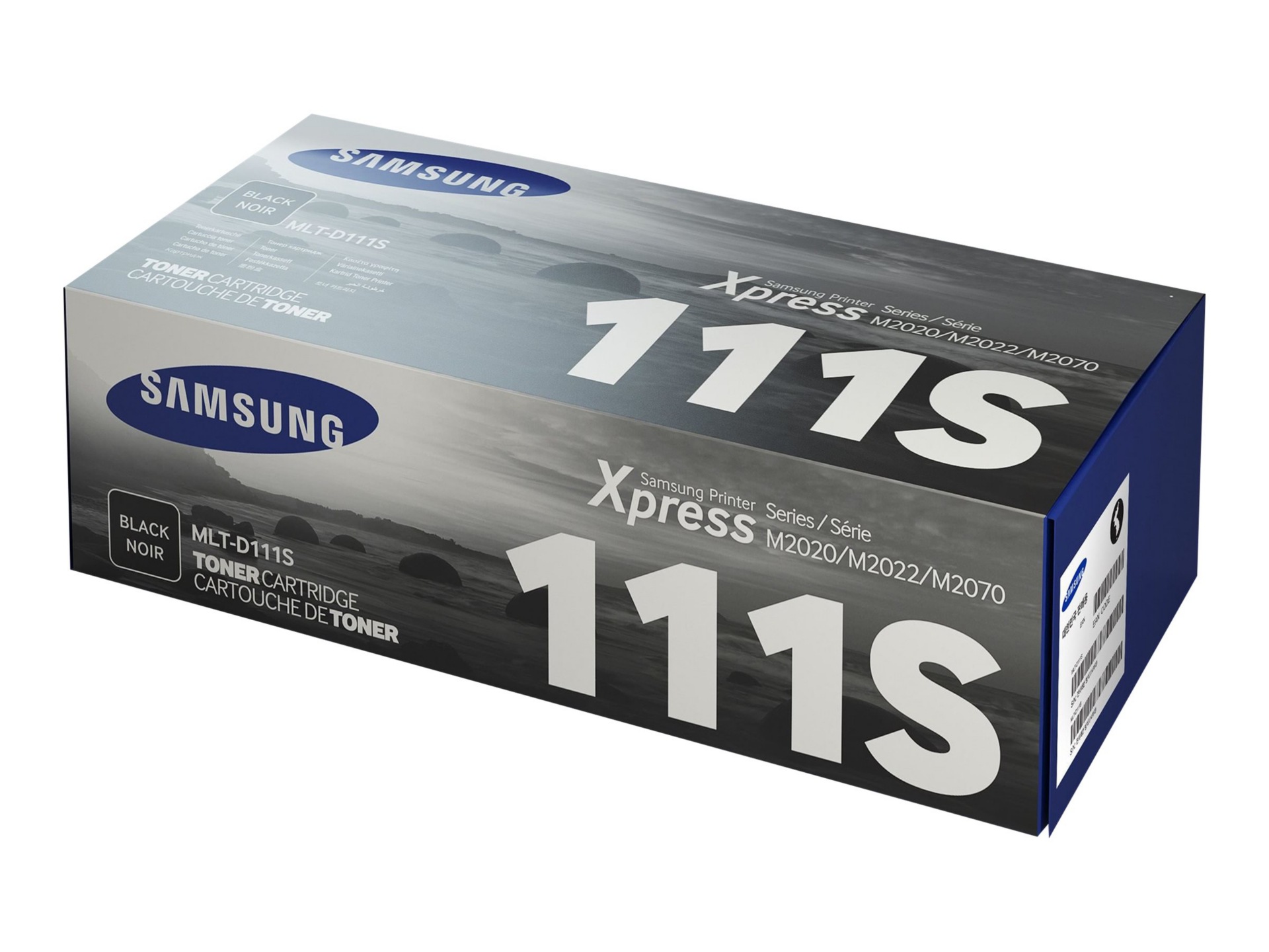 Samsung MLT-D111S (SU814A) Laser Toner Cartridge - Black - 1 Each