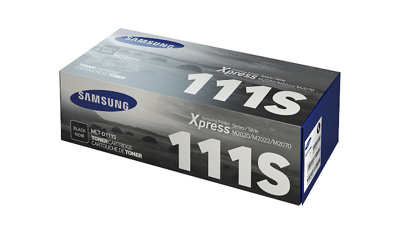 Samsung MLT-D111S (SU814A) Laser Toner Cartridge - Black - 1 Each