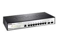 D-Link DGS 1210-10/ME - switch - 10 ports - managed - rack-mountable
