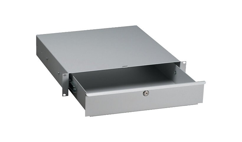 Black Box Rackmount Drawer - rack storage drawer - 2U