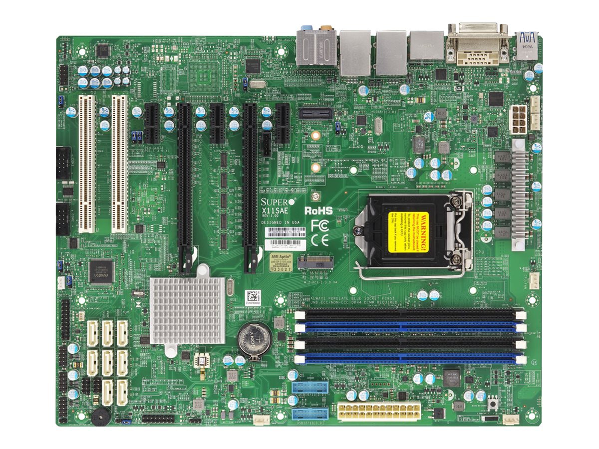 SUPERMICRO X11SAE - motherboard - ATX - LGA1151 Socket - C236