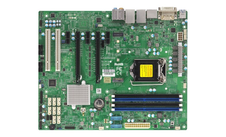 SUPERMICRO X11SAE motherboard ATX LGA1151 Socket C236 MBD X11SAE O Motherboards CDW