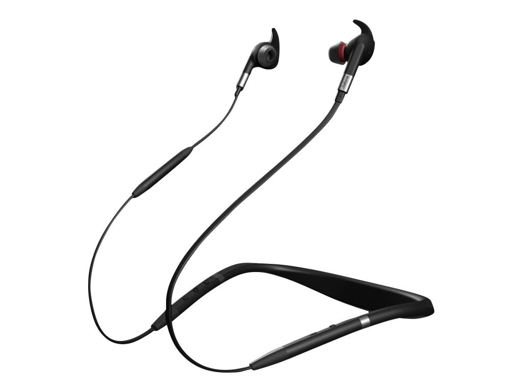 Jabra Evolve 75e UC - earphones with mic