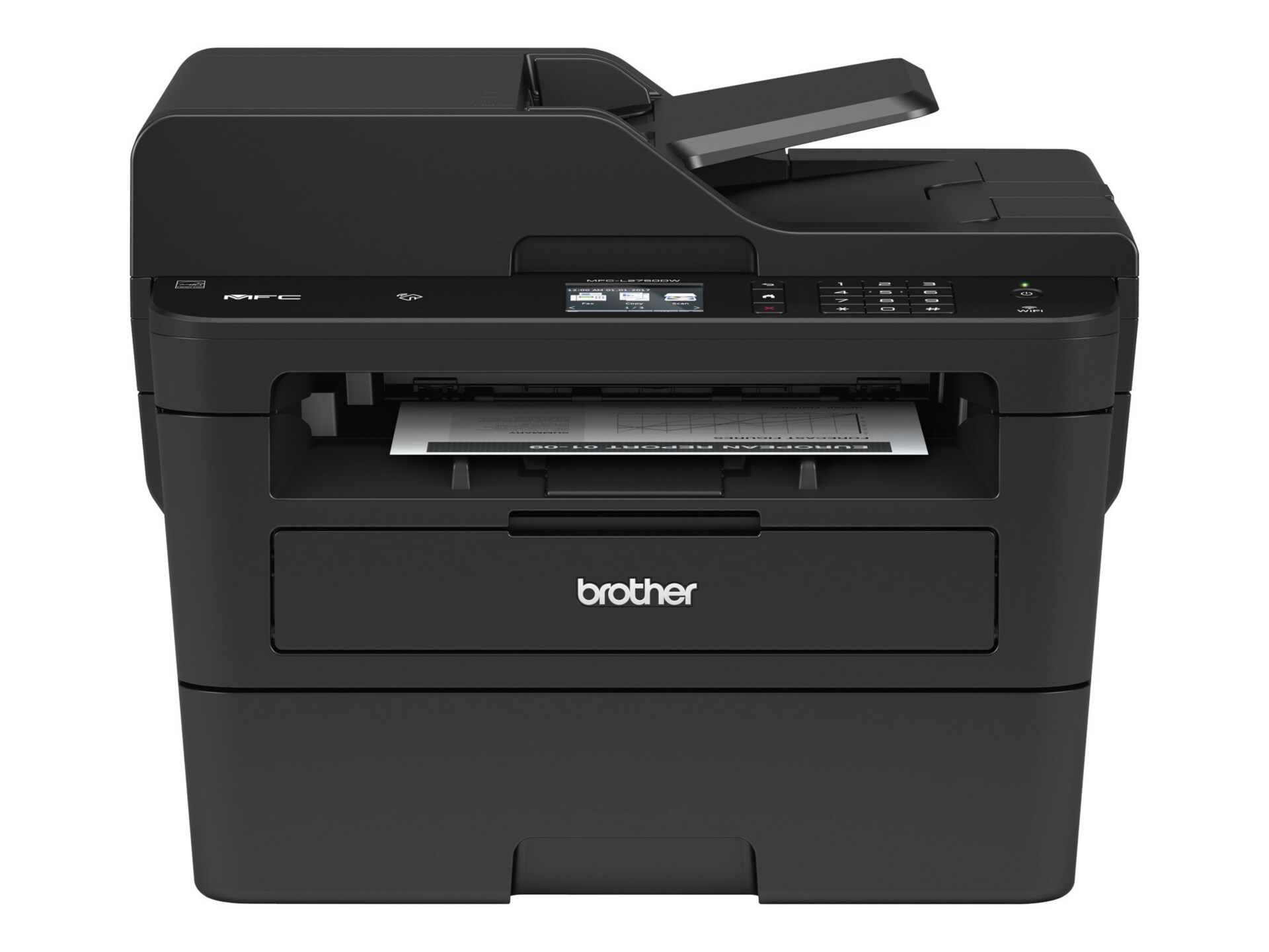 Brother MFC-L2750DW - imprimante multifonctions - Noir et blanc