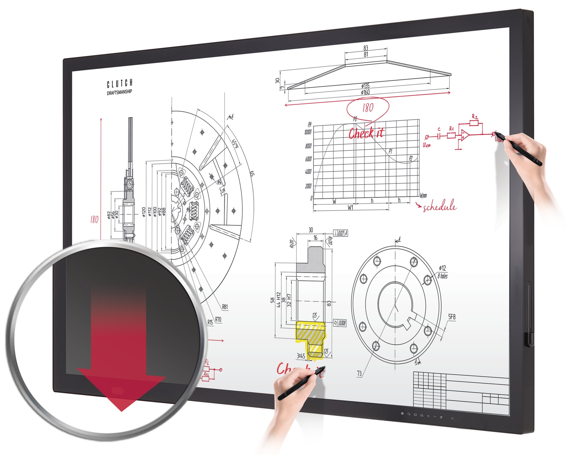 LG 55" FHD Interactive Digital Board
