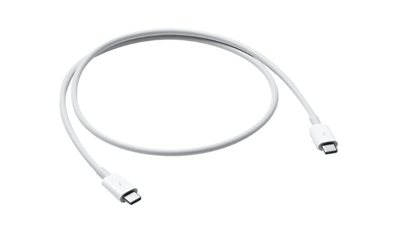 Apple - Thunderbolt cable - 24 pin USB-C to 24 pin USB-C - 2.6 ft