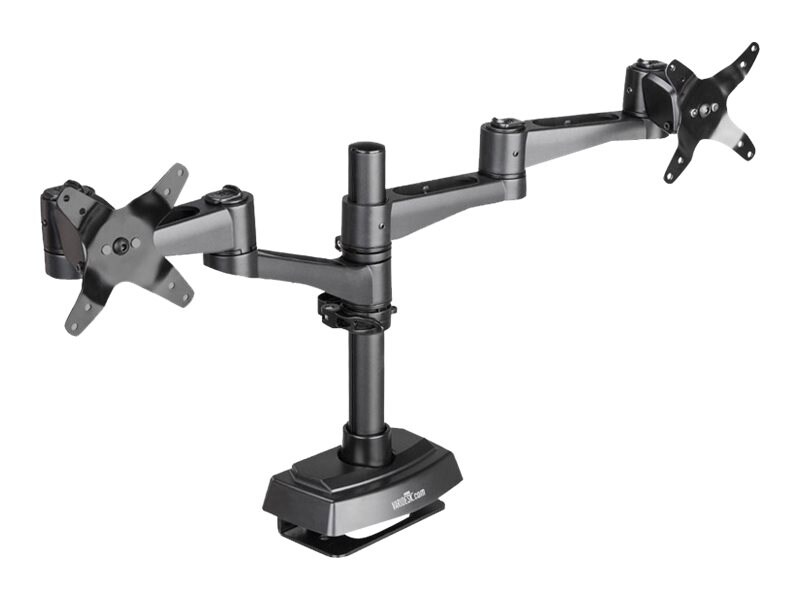 VARIDESK Dual Monitor Arm 180 ° - desk mount (adjustable arm)