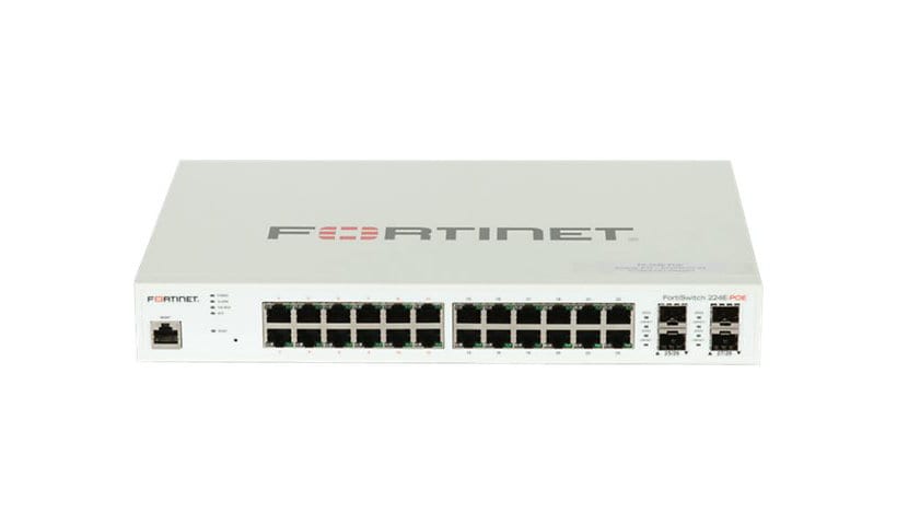Fortinet FortiSwitch 224E-POE - switch - 28 ports - managed - rack-mountable