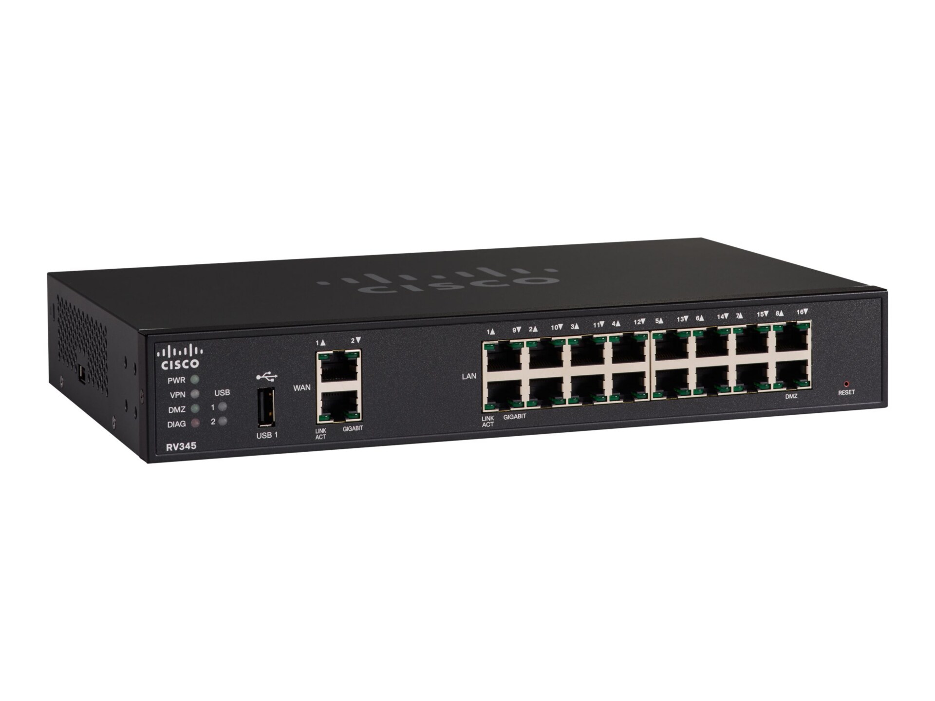 Cisco Small Business RV345 - router - rack-mountable