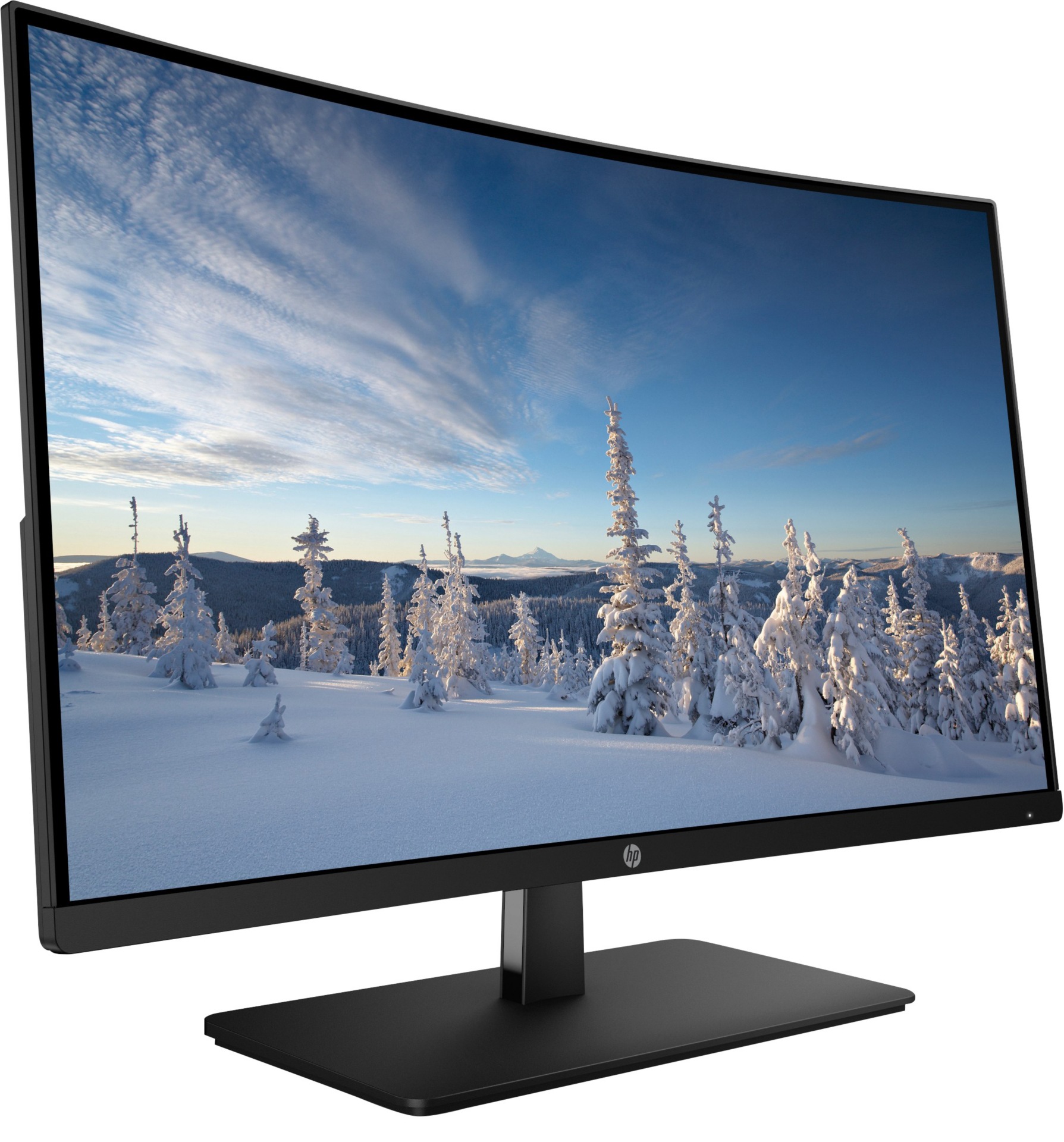 HP 27b - LED monitor - curved - Full HD (1080p) - 27"