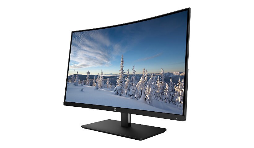 HP 27b - LED monitor - curved - Full HD (1080p) - 27"