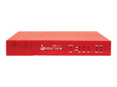 WatchGuard Firebox T15-W - security appliance - Wi-Fi 5 - with 3 years Total Security Suite