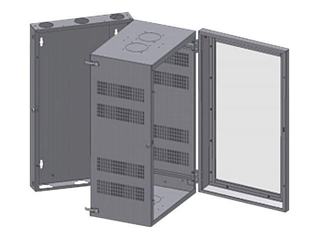 Belden Wall Mount Enclosure XWM-3620-GD-3 - rack - 18U
