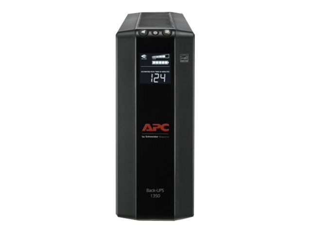 Thumbnail 2 of 7 for APC Back-UPS 1350, Compact Tower, 1350VA, 120V, AVR, LCD, 10 NEMA outlets (5 surge)