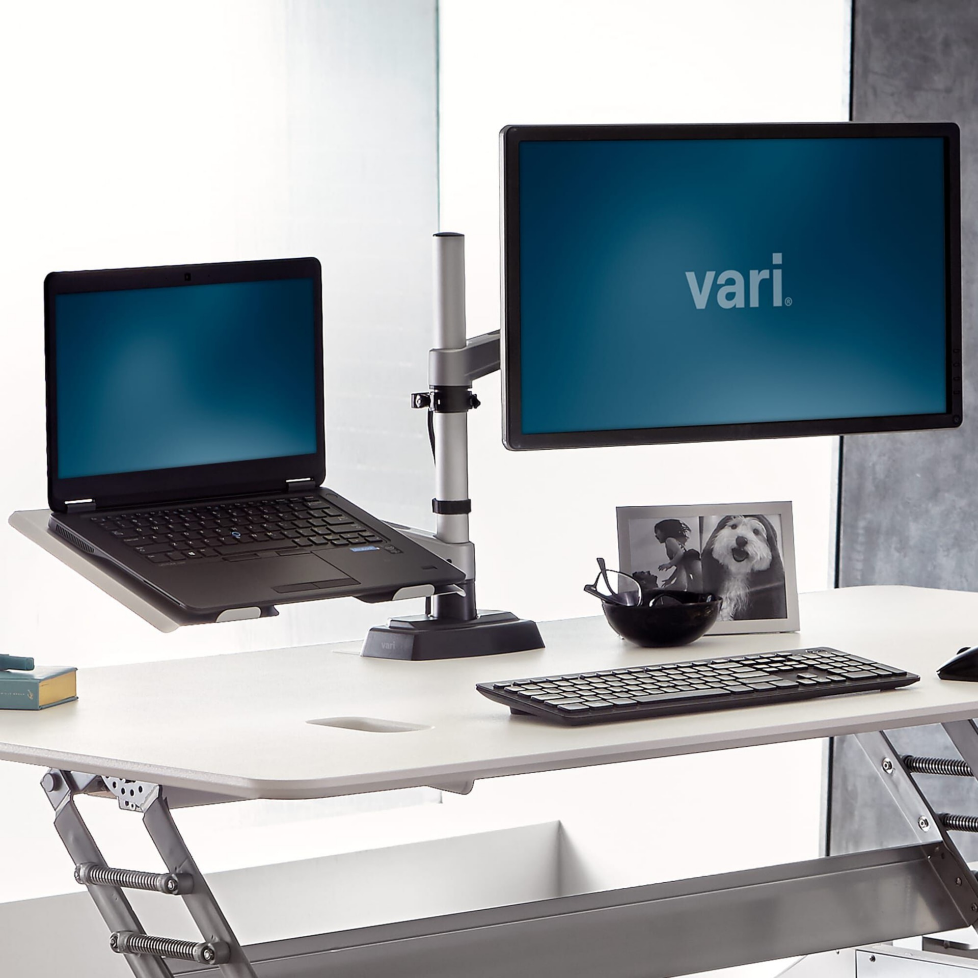 Thumbnail 2 of 11 for VARIDESK mounting kit - for monitor / notebook