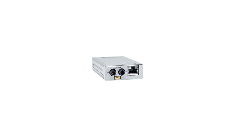 Allied Telesis AT MMC200/ST - fiber media converter - 100Mb LAN