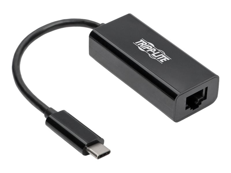 Tripp Lite USB C to Gigabit Ethernet Adapter USB Type C to Gbe 10/100/1000 - network adapter - USB-C 3.1 - Gigabit U436-06N-GB - USB Adapters -