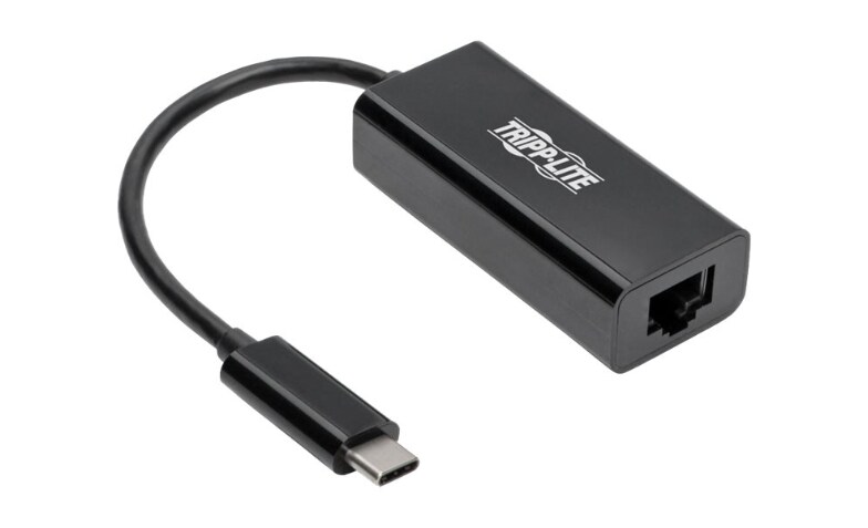 Tripp Lite USB C to Gigabit Ethernet Adapter USB Type C to Gbe 10/100/1000  - network adapter - USB-C 3.1 - Gigabit - U436-06N-GB - USB Adapters 