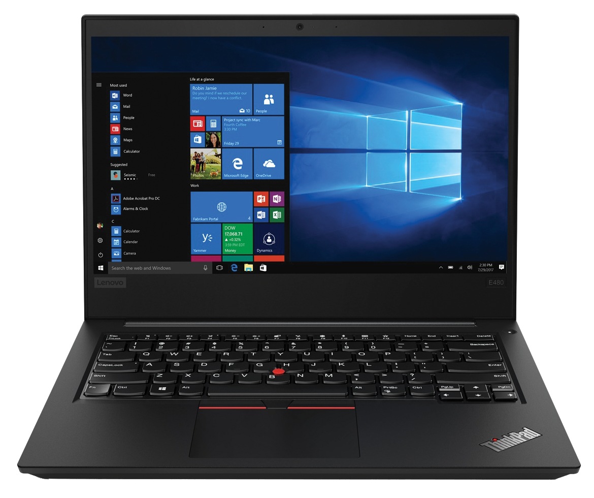 Lenovo ThinkPad E480 - 14" - Core i5 8250U - 8 GB RAM - 256 GB SSD