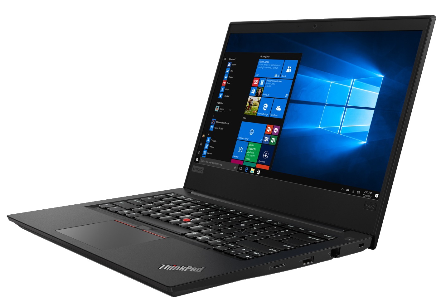 Lenovo ThinkPad E480 - 14" - Core i5 7200U - 8 GB RAM - 256 GB SSD