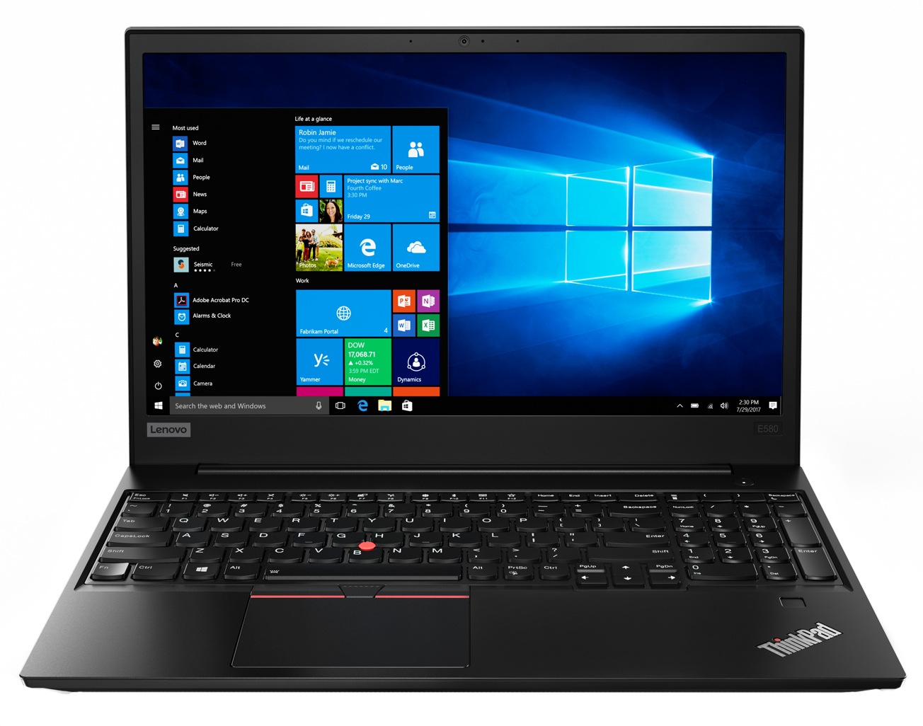 Lenovo ThinkPad E580 - 15.6" - Core i5 8250U - 8 GB RAM - 256 GB SSD