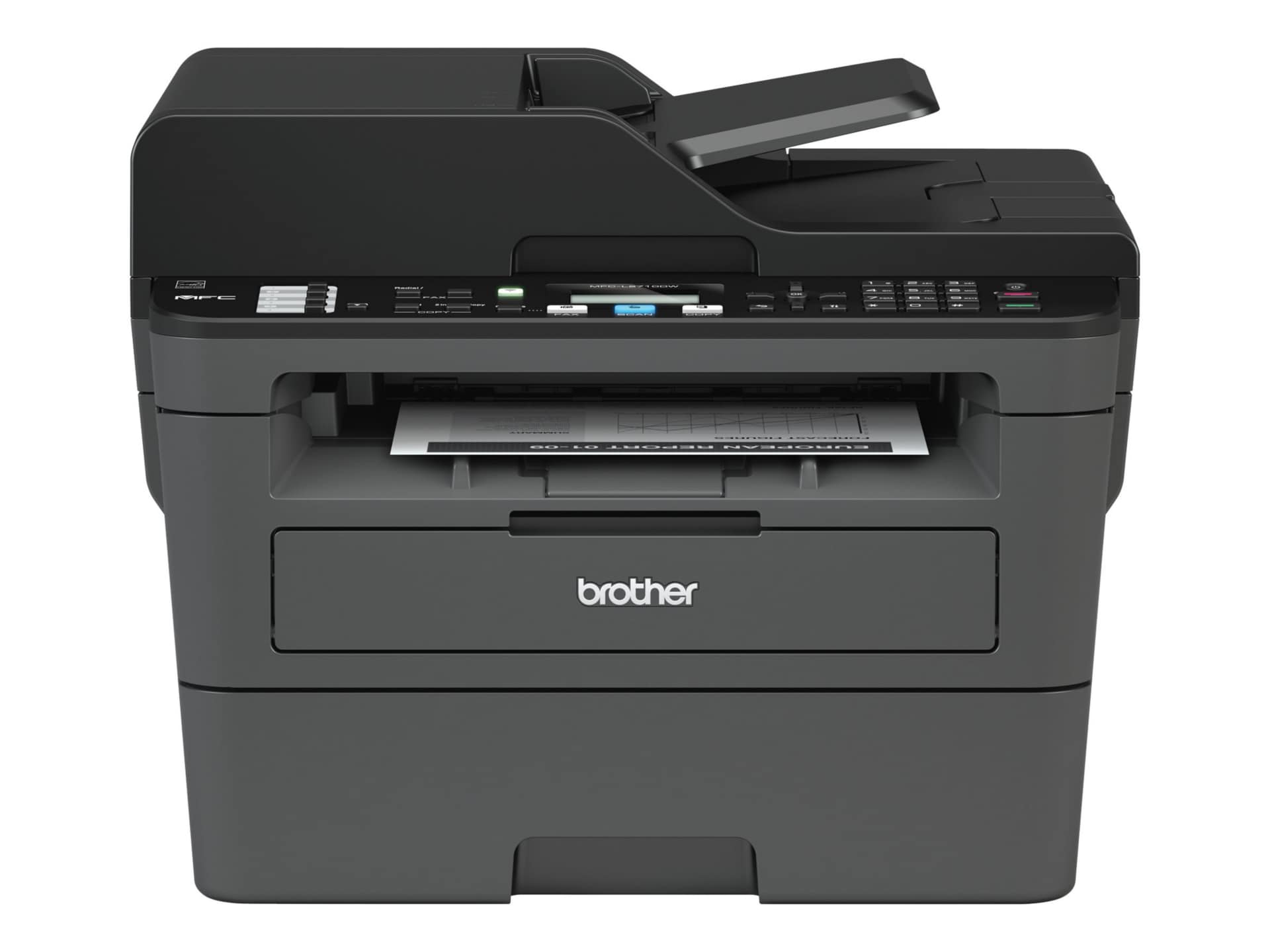 Brother MFC-L2710DW - multifunction printer - B/W - MFCL2710DW