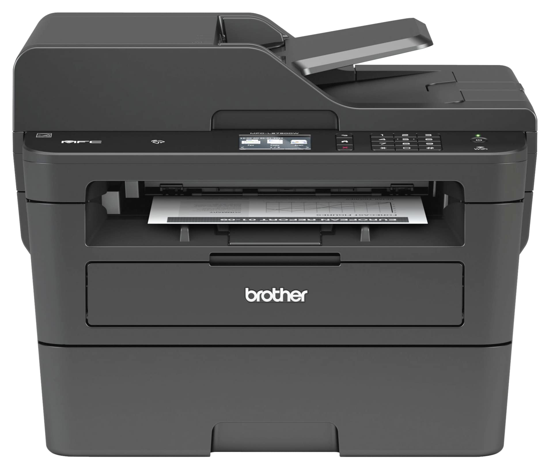 Brother MFC-L2750DW - multifunction printer - B/W