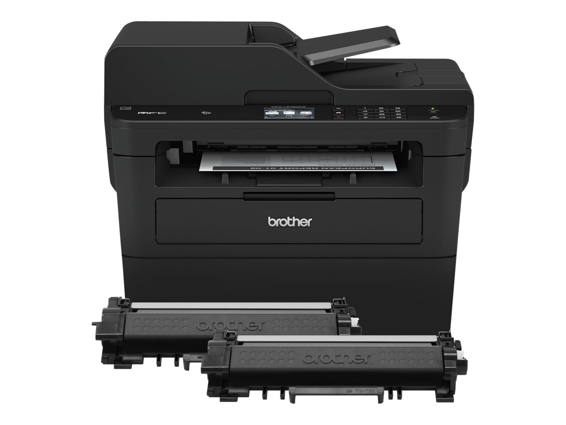 Brother MFC-L2750DWXL - multifunction printer - B/W