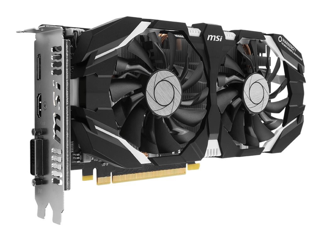 MSI GTX 1060 6GT OCV1 - graphics card - GF GTX 1060 - 6 GB