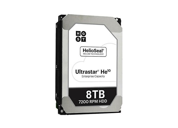 HGST Ultrastar He10 HUH721008AL4200 - hard drive - 8 TB - SAS 12Gb/s