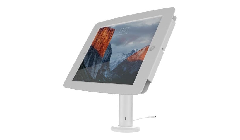Compulocks Space Rise iPad Mini Counter Top Kiosk 8" White - mounting kit -