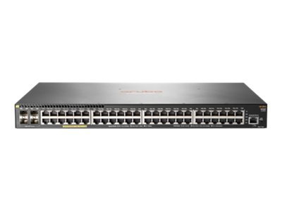 HPE Aruba 2930F 48G PoE+ 4SFP - switch - 48 ports - managed - rack-mountabl