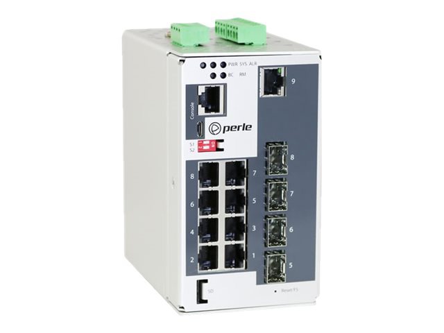 Perle IDS-509CPP-XT - switch - 9 ports - managed