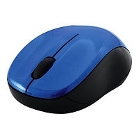 Verbatim Silent Wireless Blue LED Mouse - souris - 2.4 GHz - bleu