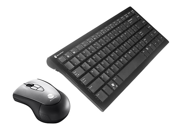 Gyration Air Mouse Mobile with Compact Keyboard - keyboard and mouse set